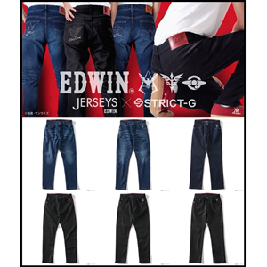 日本代购 STRICT-G × EDWIN 机动战士高达 Z高达 UC 联名牛仔裤