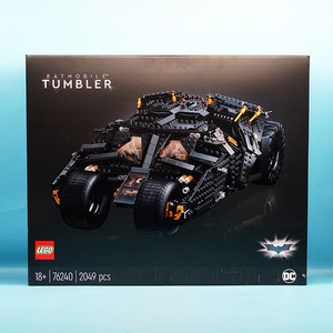LEGO乐高76240蝙蝠战车Tumbler DC蝙蝠侠载具汽车积木拼装玩具收