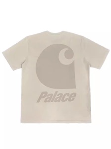 Palace Carhartt Wip 卡哈特联名 口袋小标 字母logo男女短袖T恤