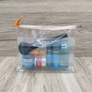 专柜赠品防水化妆包外贸包短途旅行包果冻包包透明包PVC包手拿包