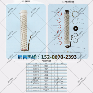 MQT130锚杆机气腿马达过滤器接头水套机体操纵臂阀块气动工具配件