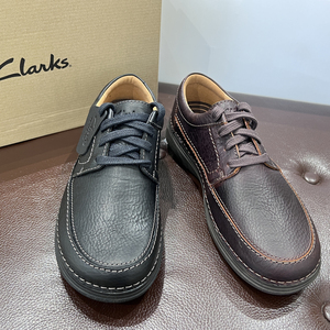 Clarks其乐2022新品休闲加宽男鞋Nature5 Lo舒适轻便皮鞋26168614