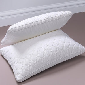 水星家纺枕头枕芯成人单人学生宿舍软枕可水洗全棉家用抗菌睡眠枕