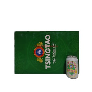 青岛啤酒出口香港HK白罐、经典白罐、老味道（330ML*24罐）