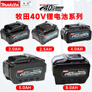 Makita牧田40V锂电池BL4025 4040 4080充电器DC40RA锂电扳手电钻