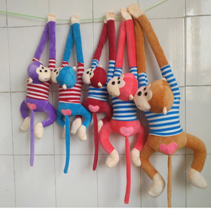 大号吊猴公仔长臂猴小猴子毛绒玩具猴子趴趴猴绑窗帘儿童房玩具