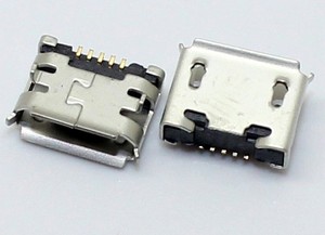 尾插5P 5针 USB充电接口 数据插口 常用尾插适用酷派 8079 8020+