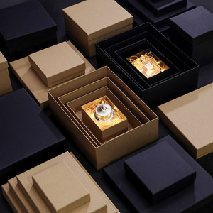 天地盖礼品盒空盒子超大号套盒高档牛皮纸盒硬盒正方形礼盒包装盒