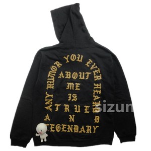 Kanye West I Feel Like Pablo 纽约城市限定Hoodie黑金帽衫 卫衣