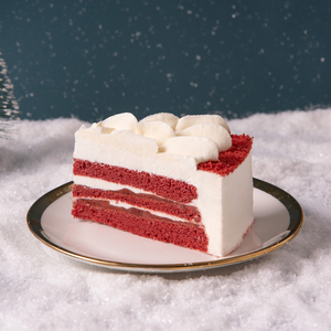 馥斓思薇草莓红丝绒冷冻蛋糕咖啡店网红甜点生日蛋糕解冻即食