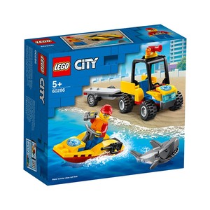 LEGO乐高城市系列 60286海上救援队 儿童益智拼搭玩具