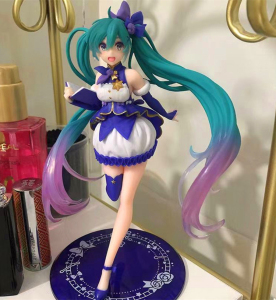 特价动漫礼服冬服初音未来手办四季3rd 礼服灰姑娘机箱摆件周边