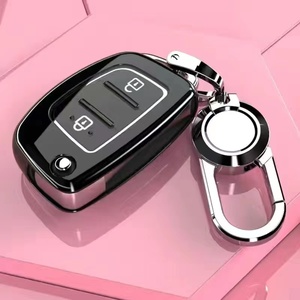 北京现代瑞纳钥匙套2017-21款钥匙扣软胶套遥控纳瑞汽车钥匙包女