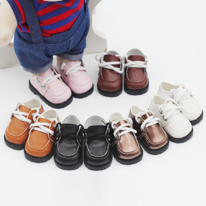 20cmEXO玩偶玩具娃娃鞋子绑带鞋米露娃娃靴子配件5.5*2.8厘米