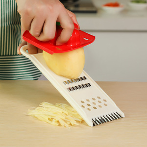切菜护手器擦丝刨丝切丝器萝卜擦子插菜板厨房神器切菜器防伤手