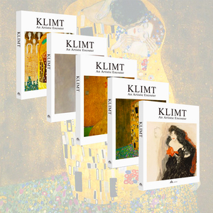 【封面随机发】正版现货 Klimt An Artistic Encouter 古斯塔夫克里姆特 英文原版进口 素描油画画集手绘手稿临摹画册作品集书籍