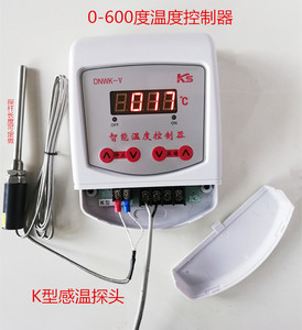 温度控器仪表K型高温防热水探头0-1200度600℃热锅炉水风炉大功率