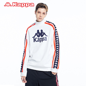 背靠背Kappa卡帕女休闲卫衣串标运动外套，保证正品