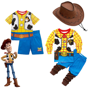 万圣节儿童服装 迪士尼玩具总动员翠丝巴斯光年胡迪衣服cos表演服