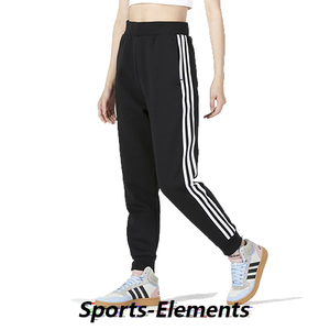 专柜Adidas阿迪达斯秋冬季女子休闲运动宽松透气束脚长裤 HM7068