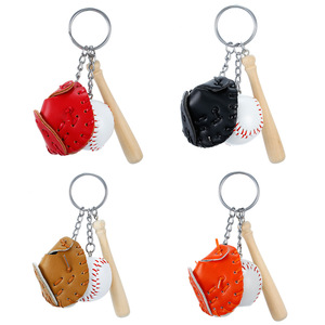 创意棒球钥匙扣包包挂件棒球球迷用品礼品体育运动纪念品