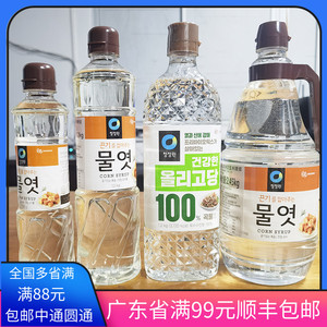 韩国清净园糖稀玉米糖浆低聚糖稀水怡果糖牛轧糖700g水饴1.2kg