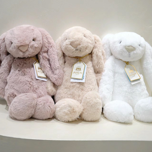 英国jellycat邦尼兔害羞致臻系列金标兔露娜维洛罗莎毛绒玩具公仔