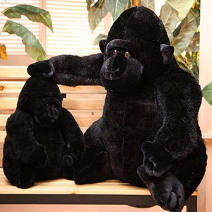 包邮黑猩猩毛绒玩具仿真金刚大号猴子创意毛绒公仔布娃娃礼物玩偶