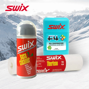 SWIX滑雪板打蜡入门级套餐单双板液体简易雪蜡板底清洁除蜡纤维巾