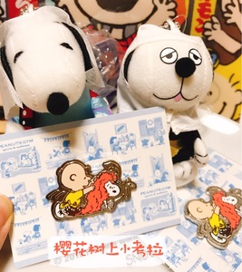 A小姐日本Peanuts GYM大阪梅田阪急2019查理帮史努比洗香香徽章