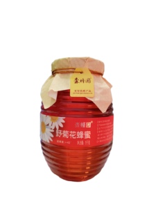 森蜂园野菊花蜂蜜、菊花蜜1000g/瓶、品质保证