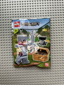 乐高 LEGO 662309 我的世界 胸甲骑士和宝箱 积木人仔 min146