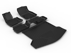 适用于马自达16-2021款CX-4专用TPO脚垫改装包围防水耐磨尾箱垫
