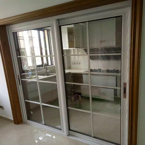 定做厨房门 铝镁钛合金推拉门 阳台客厅钢化玻璃隔断门卫生间移门