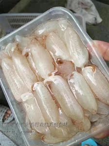 正品原装出口冷冻 蟹脚肉200g 大规格深海扁蟹钳肉 炒蒸 火锅食材