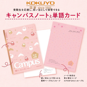 日本kokuyo国誉福达摩限定B5胶装笔记本可爱单词背诵卡计事卡