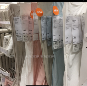 IKEA宜家  代芙拉 纯棉床笠/床罩/床单/床垫套保护垫防滑国内代购