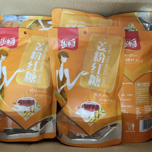 姜粉红糖192g姨妈期颗粒 阿胶姜茶独立小袋装12包/袋 红糖姜茶