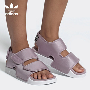 Adidas/阿迪达斯正品三叶草ADILETTE女子运动沙滩鞋凉鞋 EG5027