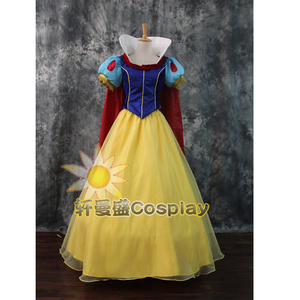 迪士尼公主裙大人白雪公主裙子cosplay服装成年cos服舞会表演礼服