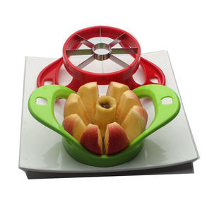 沃达美苹果分割器 水果叉厨房用品不锈钢切片大号水果切割器 包邮