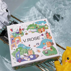 V.ROSE薇润玩具浴球儿童泡澡沐浴球藏在浴球里的玩具可爱动物海洋
