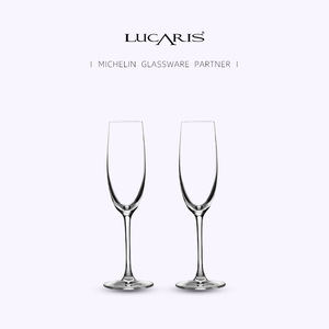 Lucaris原装进口水晶玻璃多种款型香槟杯家用6只装高档高颜值轻奢
