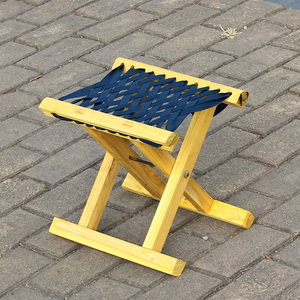 户外折叠马扎凳便携小马扎木头凳子高25厘米成人加厚外出方便板凳