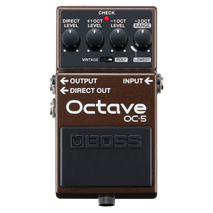 BOSS OC-5 电吉他 贝司Super Octave超级八度音 单块效果器