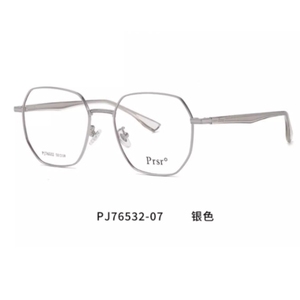 帕莎prsr眼镜框女近视金属全框板材腿配镜片帕沙光学镜架PJ76532