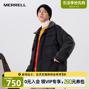 MERRELL迈乐xALC联名棉服情侣户外潮流运动上衣男女拼接保暖外套