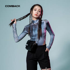 COMBACK2021新款春夏个性纯色百搭链条潮流斜挎邮差包包女生时尚