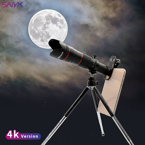 SANYK手机长焦镜头专业版50倍高清高倍单筒望远镜看月亮钓鱼直播