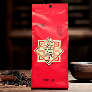 【拍3发5】知福茶叶 武夷山大红袍浓香 炭烧口味袋装120克散茶